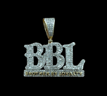 Load image into Gallery viewer, 10KT Diamond Pendant, BBL (Brother By Loyalty), Brand New (With Tags), (1.35CT)
