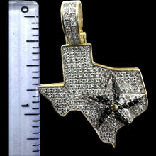 Load image into Gallery viewer, 10KT Diamond Texas Pendant, Brand New (With Tags)(1.03CT)
