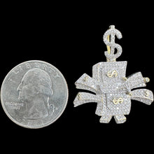 Load image into Gallery viewer, 10KT Diamond Money Pendant, Brand New (With Tags)(0.65CT)
