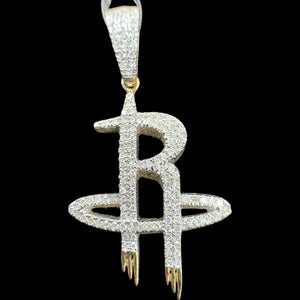 10KT Diamond Rocket Pendant, Brand New (With Tags)(0.27CT)