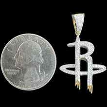 Load image into Gallery viewer, 10KT Diamond Rocket Pendant, Brand New (With Tags)(0.27CT)
