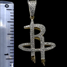 Load image into Gallery viewer, 10KT Diamond Rocket Pendant, Brand New (With Tags)(0.27CT)
