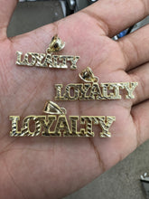 Load image into Gallery viewer, 10KT Yellow Gold Diamond Cut Loyalty Pendant, Brand New (3 Sizes)
