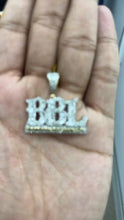 Load and play video in Gallery viewer, 10KT Diamond Pendant, BBL (Brother By Loyalty), Brand New (With Tags), (1.35CT)
