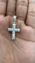 Load and play video in Gallery viewer, 10KT Yellow Gold Diamond Cross, Brand New (With Tags) (.65CT)
