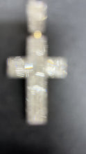 Load and play video in Gallery viewer, 10KT Diamond Cross Pendant, Brand New (With Tags)(0.90CT)
