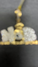 Load and play video in Gallery viewer, 10KT Diamond NGB (Never Going Broke) Pendant, Brand New (With Tags)(0.75CT)
