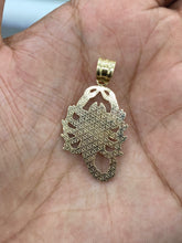 Load image into Gallery viewer, 10KT 2-Tone Pave Scorpion Pendant
